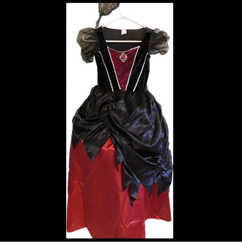 Girls Halloween vampire dress